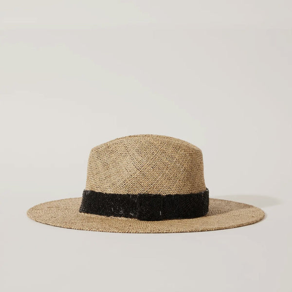 SOMBRERO BRODE HAT - NOIR