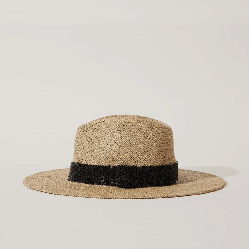 SOMBRERO BRODE HAT - NOIR