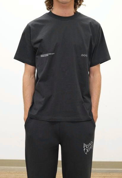 SOUND WAVES T-SHIRT - BLACK