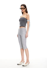 STARLET CAPRI - MOONLIGHT PLAID