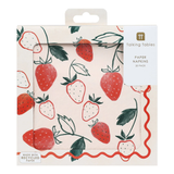 TALKING TABLES Strawberry Field Recycled Paper Napkins Pack