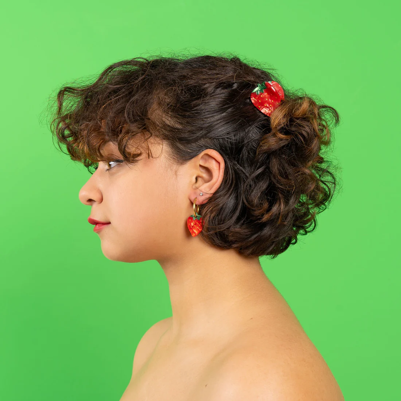 STRAWBERRY EARRINGS