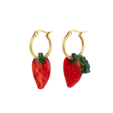 STRAWBERRY EARRINGS