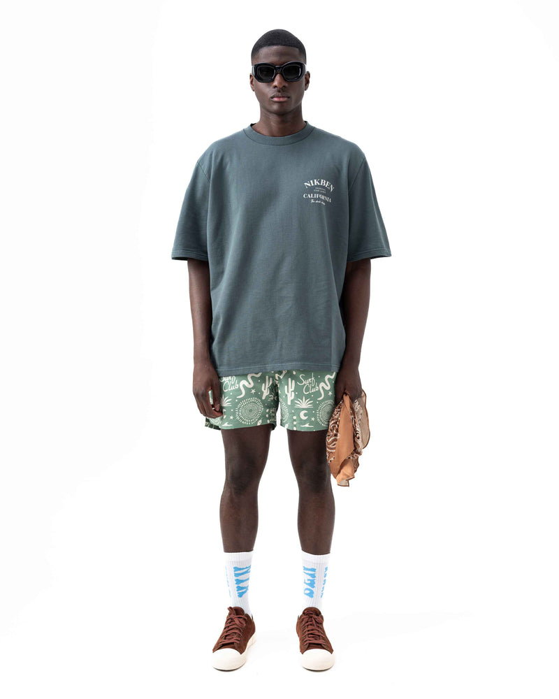 STRIKE HEAVY TEE - Pine Green