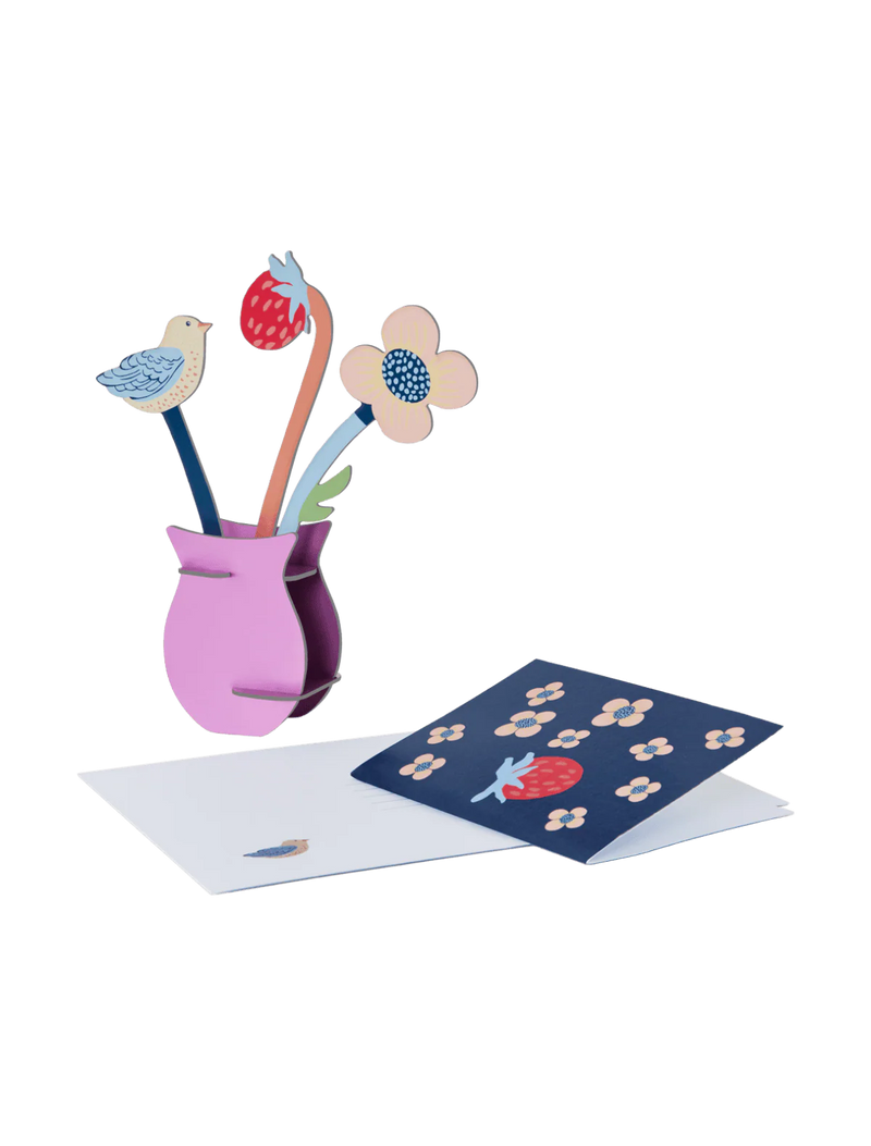 Pop out cards - William Morris flowers