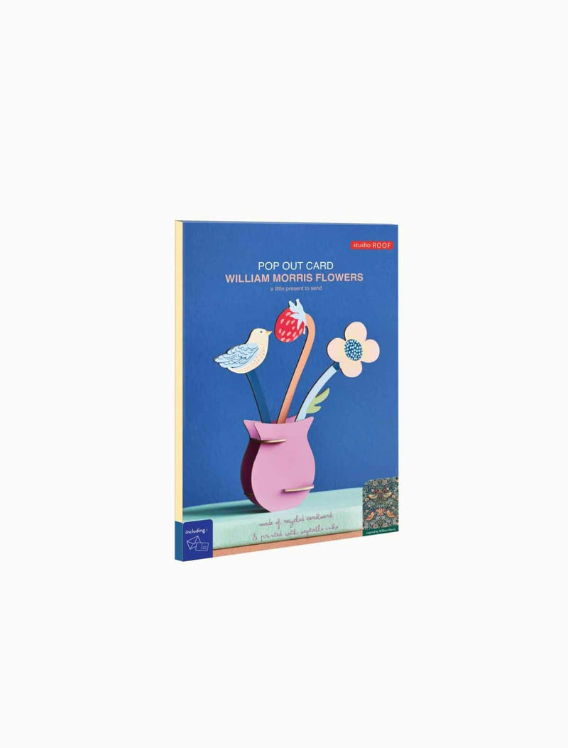 Pop out cards - William Morris flowers