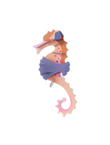 Small Sea Creature - Pink Seahorse