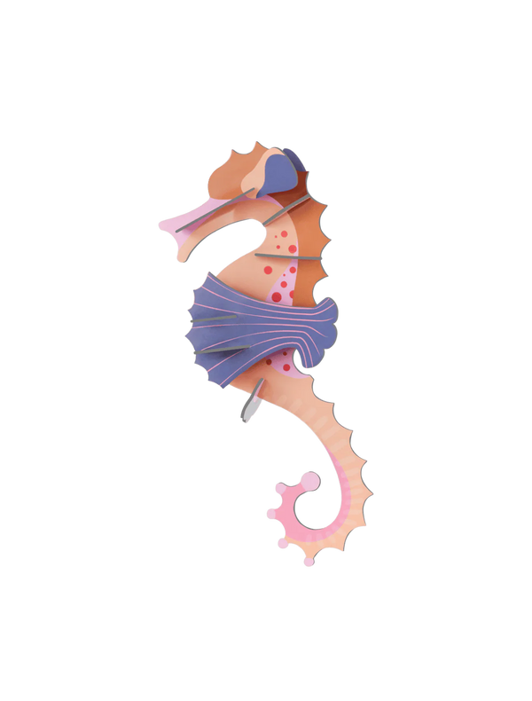 Small Sea Creature - Pink Seahorse