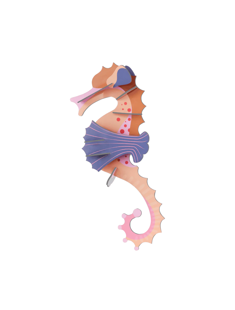Small Sea Creature - Pink Seahorse