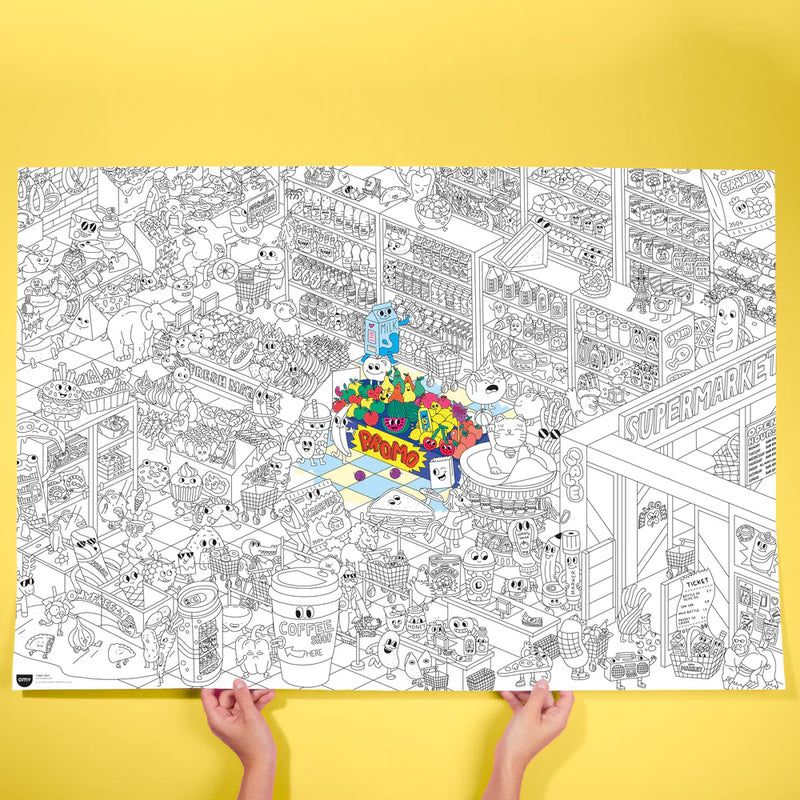 SUPER MARKET - GIANT POSTER