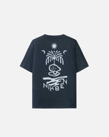SURF CLUB TEE - Washed Black