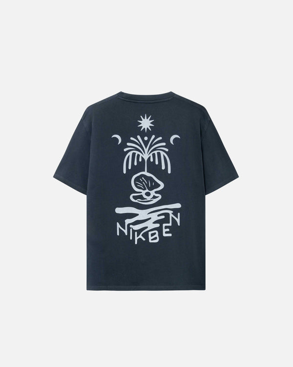 SURF CLUB TEE - Washed Black