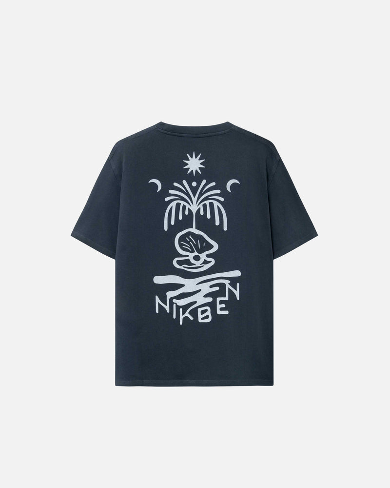 SURF CLUB TEE - Washed Black