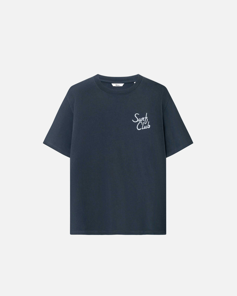 SURF CLUB TEE - Washed Black