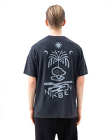 SURF CLUB TEE - Washed Black