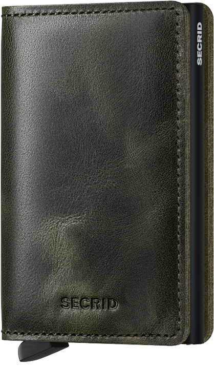 SECRID SLIMWallet Vintage Olive Black