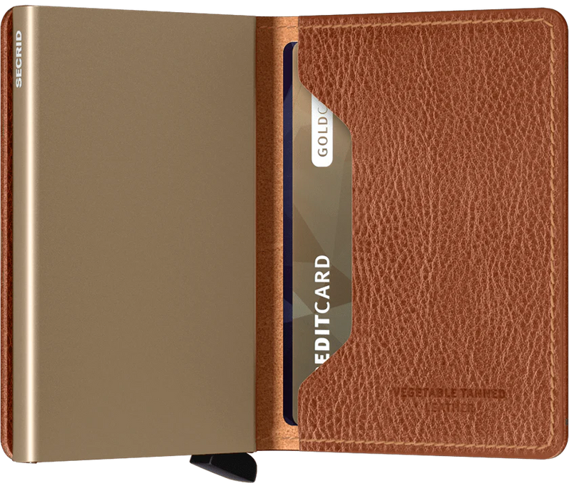 SECRID Slimwallet Veg Caramello Sand