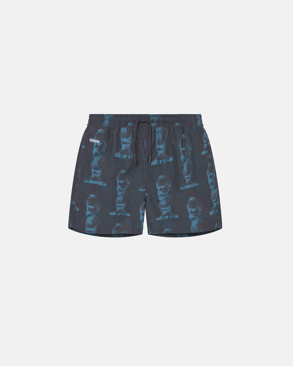 SWIM CLASISIC BAR NIKBEN TEAL - Navy
