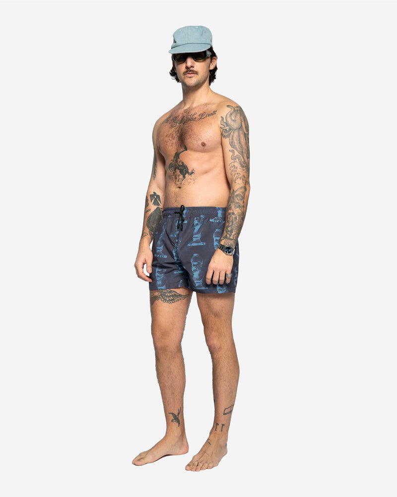 SWIM CLASISIC BAR NIKBEN TEAL - Navy