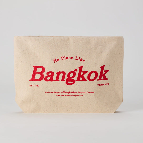 BANGKOKIAN POUCH - NO PLACE LIKE BANGKOK (RED)