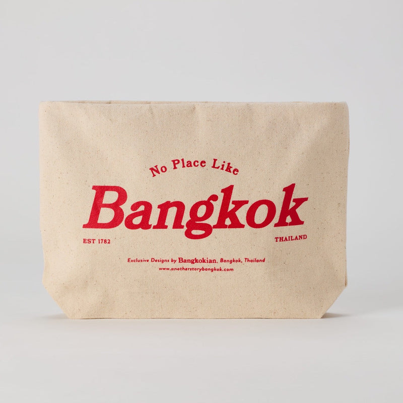 BANGKOKIAN POUCH - NO PLACE LIKE BANGKOK (RED)