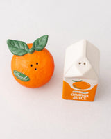 Salt and Pepper Shakers, Orange