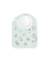  Satin Bib - Zodiac Blue 