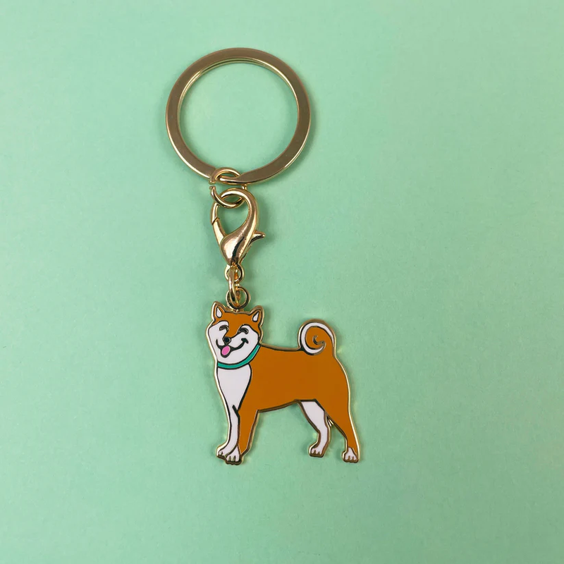 Shiba key ring
