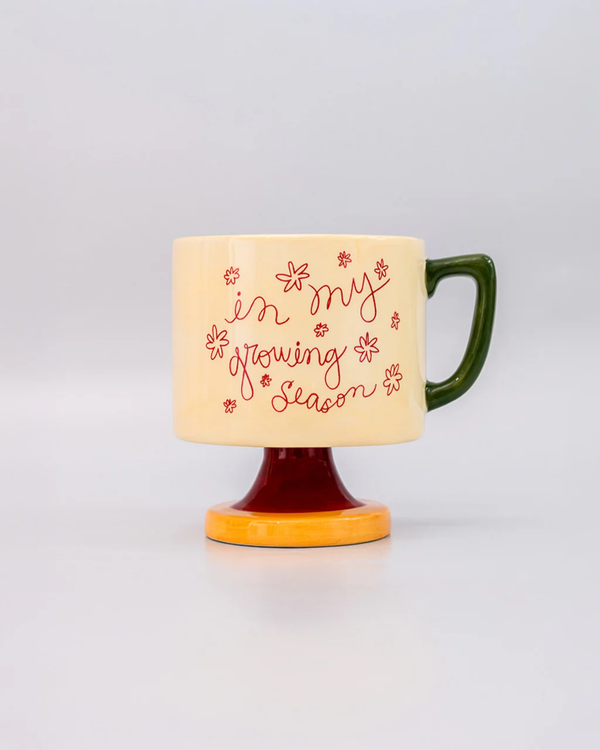 Short Ceramic Mug - In My Growing Season