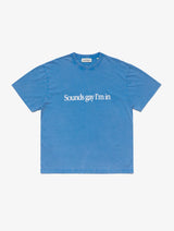 Simply Sounds Gay T-shirt - Off-Blue