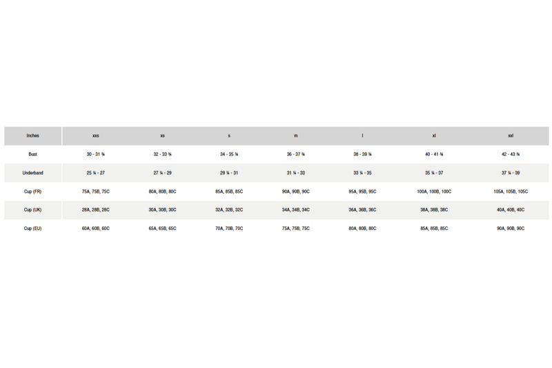 CORE RIB TANK BRALETTE  - GREY MELANGE