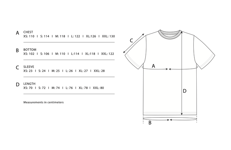 Size Chart_SS Tees