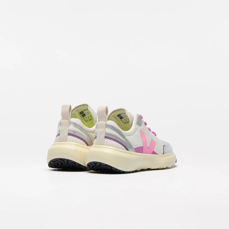 veja-sneakers-Small Canary Light GRAVEL MALIBU SILVER