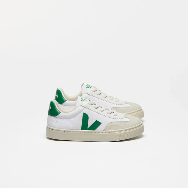 veja-sneakers-Small Volley WHITE EMERAUDE
