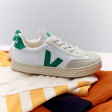 veja-sneakers-Small Volley WHITE EMERAUDE