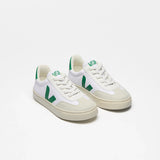 veja-sneakers-Small Volley WHITE EMERAUDE