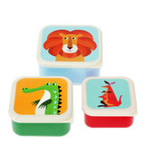 Snack boxes (set of 3) - Colourful Creatures 