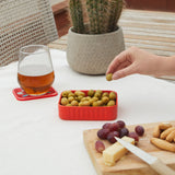 Snack tray - Conserveie Crevettes - Red