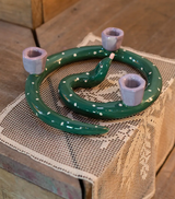 Snake Candleholder- Sneaky Dots