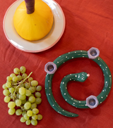 Snake Candleholder- Sneaky Dots