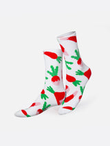Radish Flat Socks