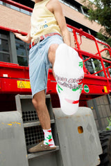 Radish Flat Socks