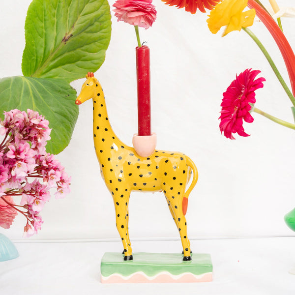 Sophie Dot Giraffe candle holder