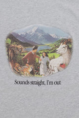 Sounds Straight, I'm Out - Melange Grey