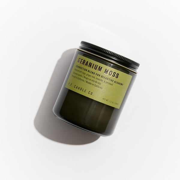 Soy Candle - Geranium Moss