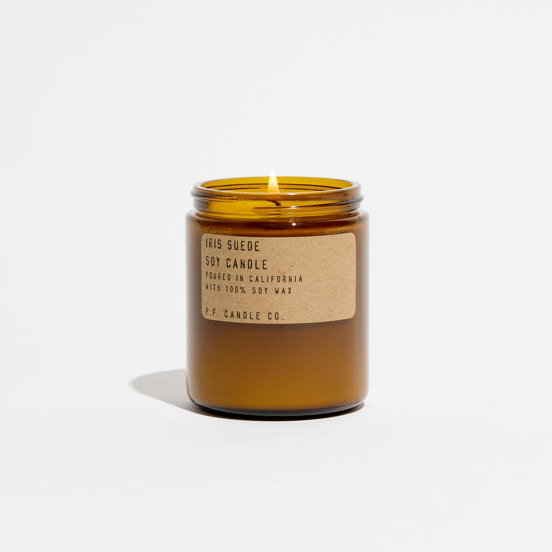 Soy Candle - Iris Suede