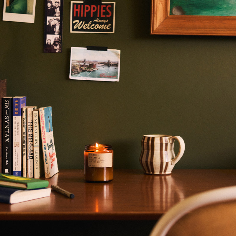 Soy Candle - Iris Suede