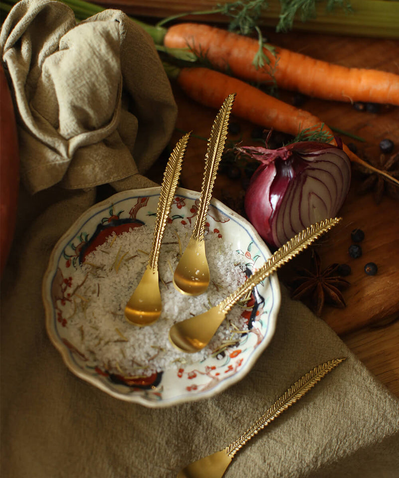 Stella Feather Teaspoon Set