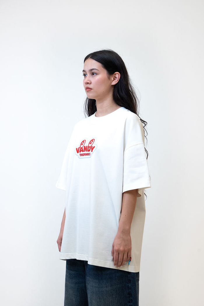 Vandy The Pink Strawberry T-shirt - White – ANOTHER STORY