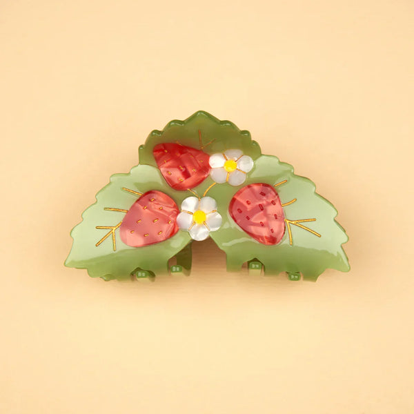 Strawberry hair clip